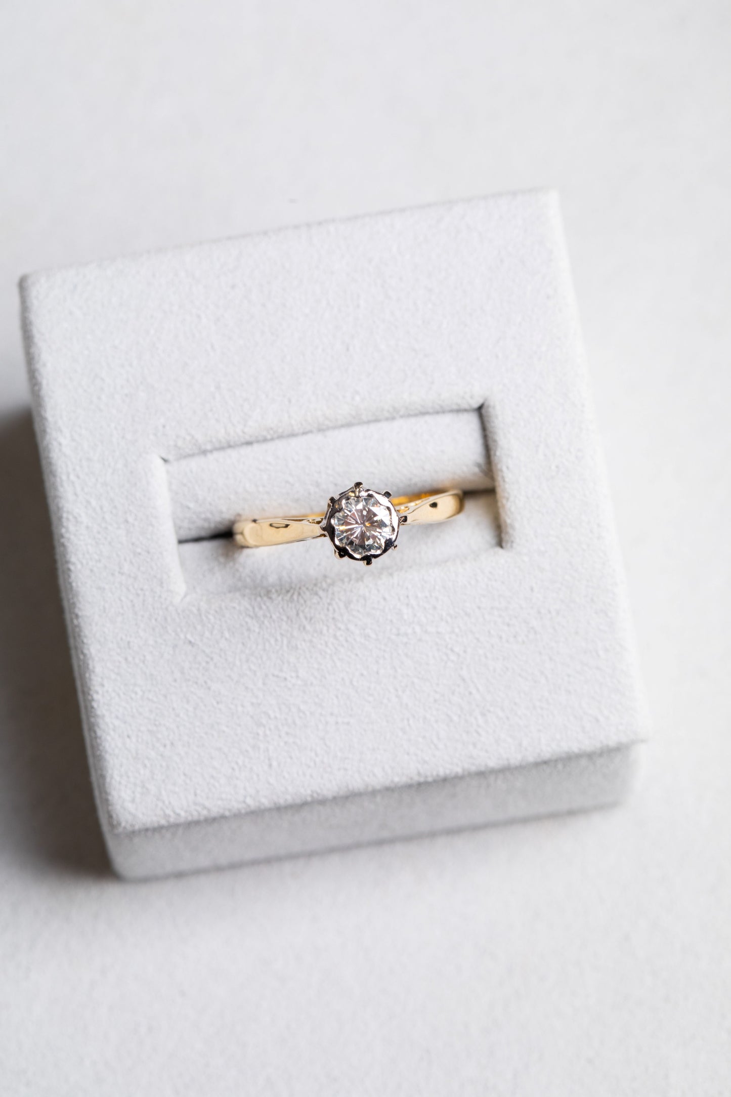Round Brilliant Cut Diamond Solitaire Ring