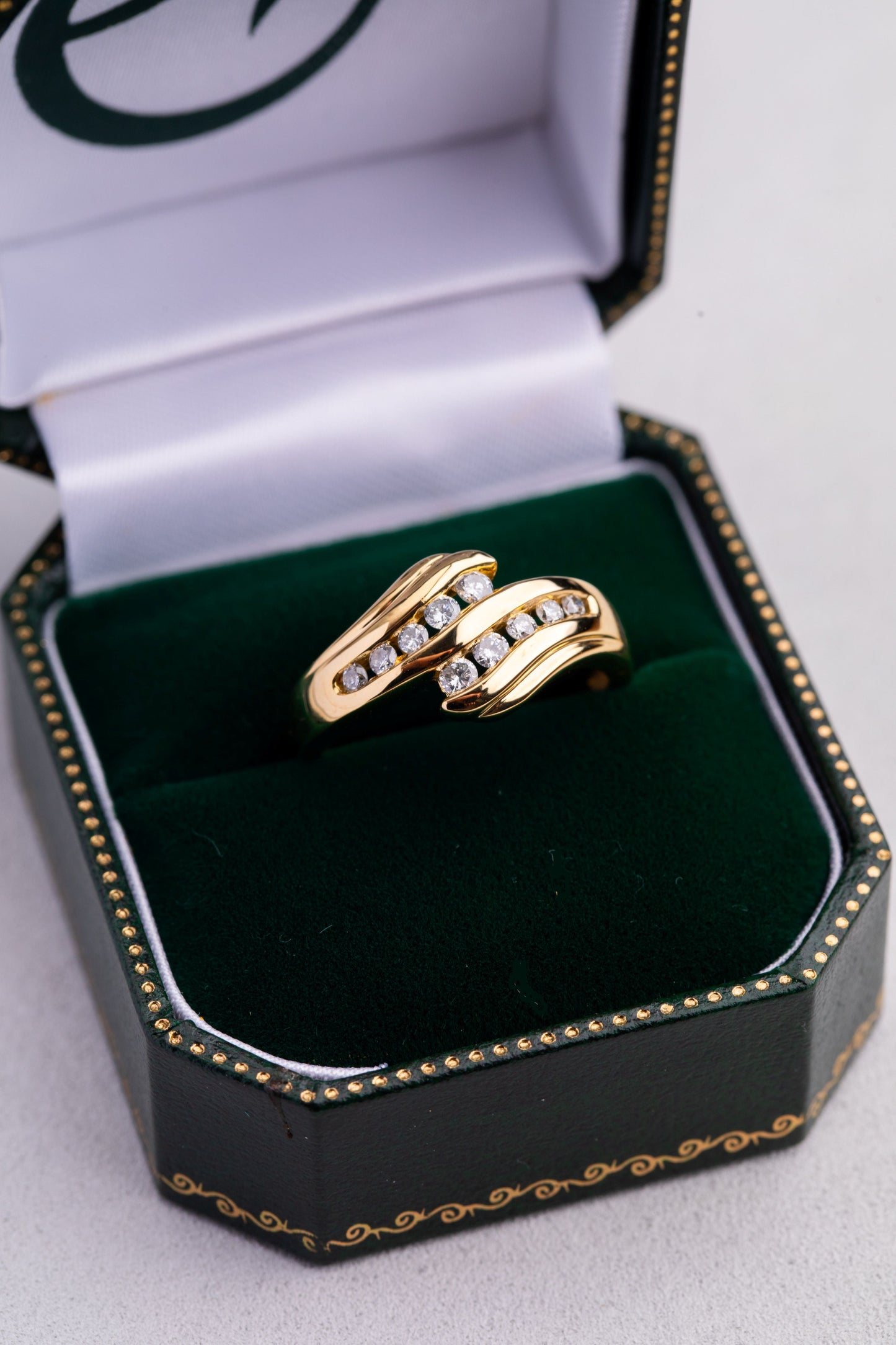 Yellow Gold Diamond Dress Ring