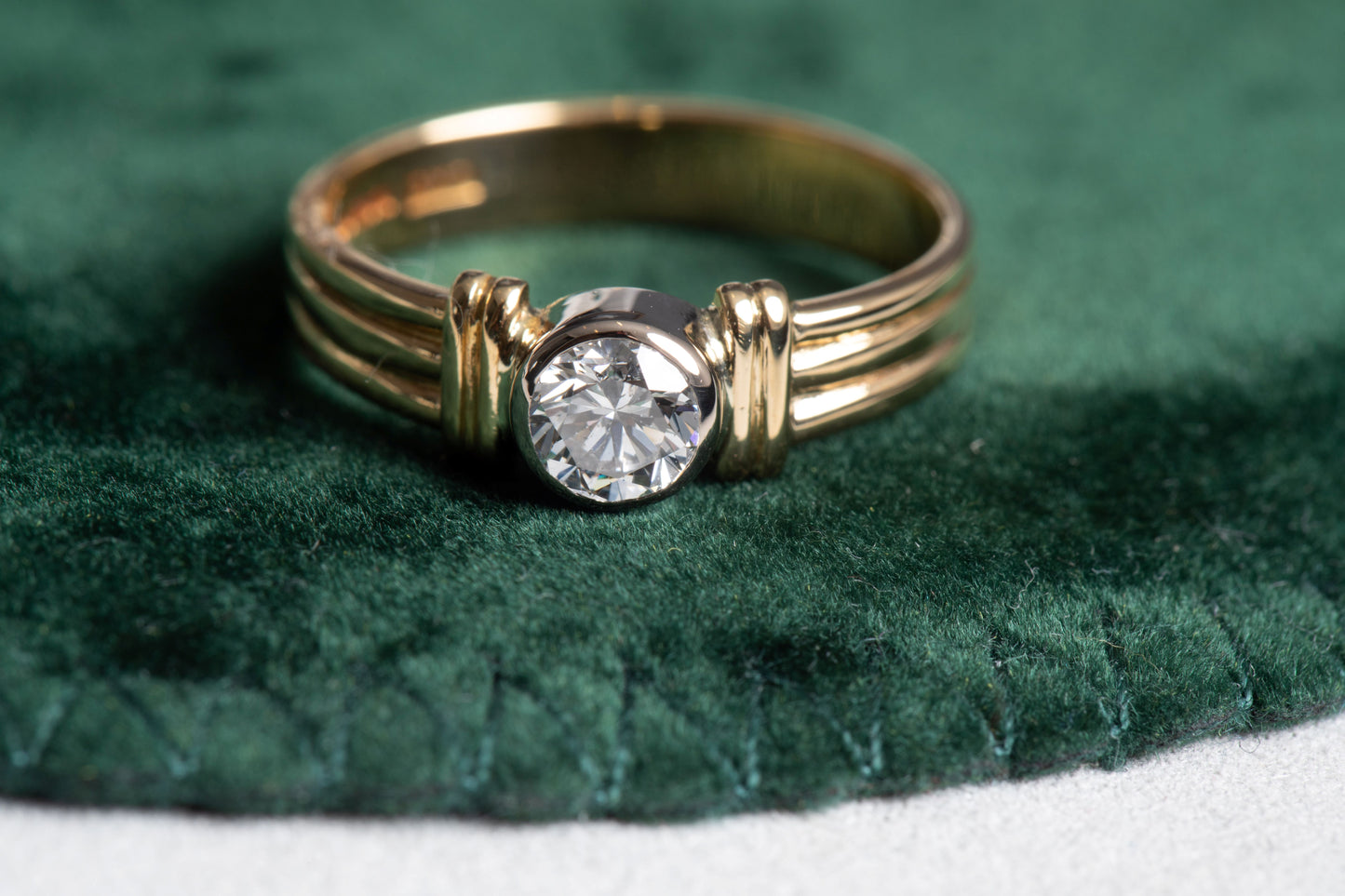 Round Brilliant Cut Diamond Solitaire Ring