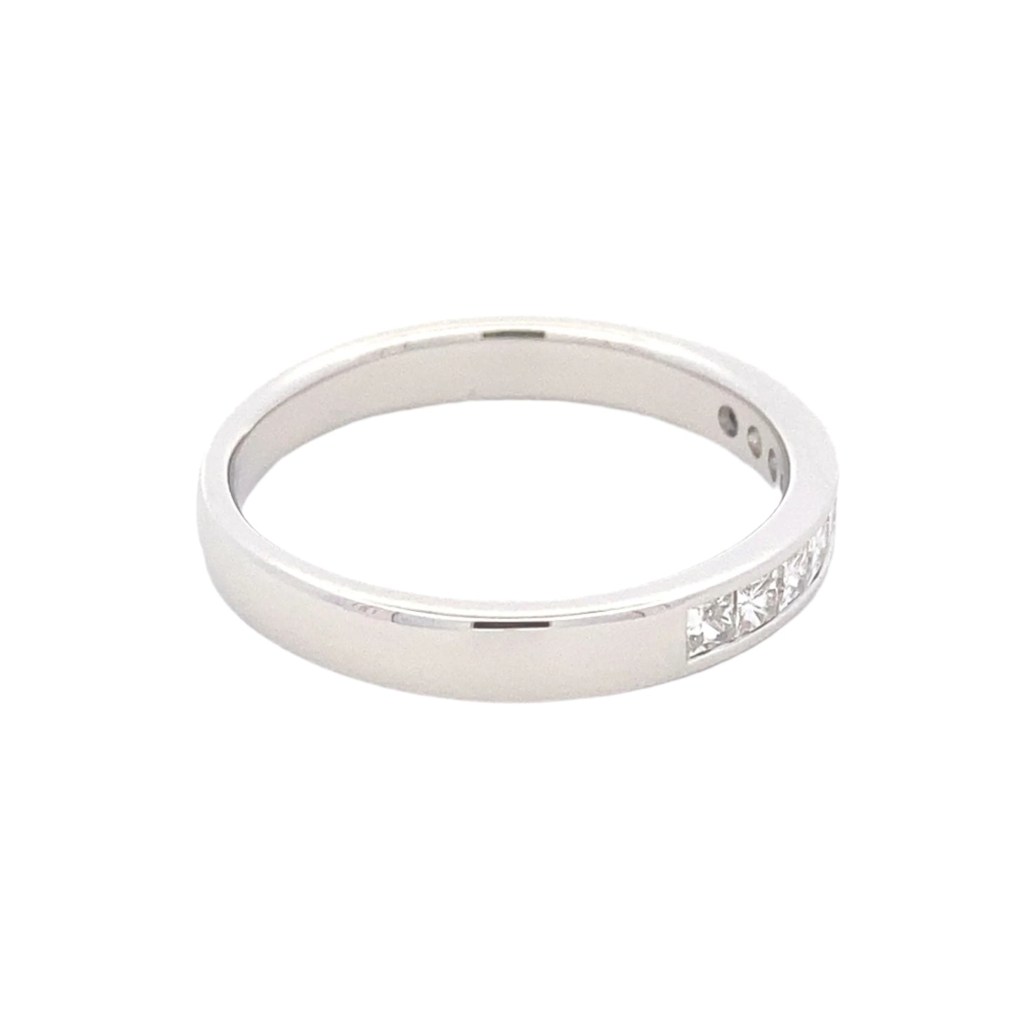 Princess Cut Diamond 9 Stone Eternity Ring