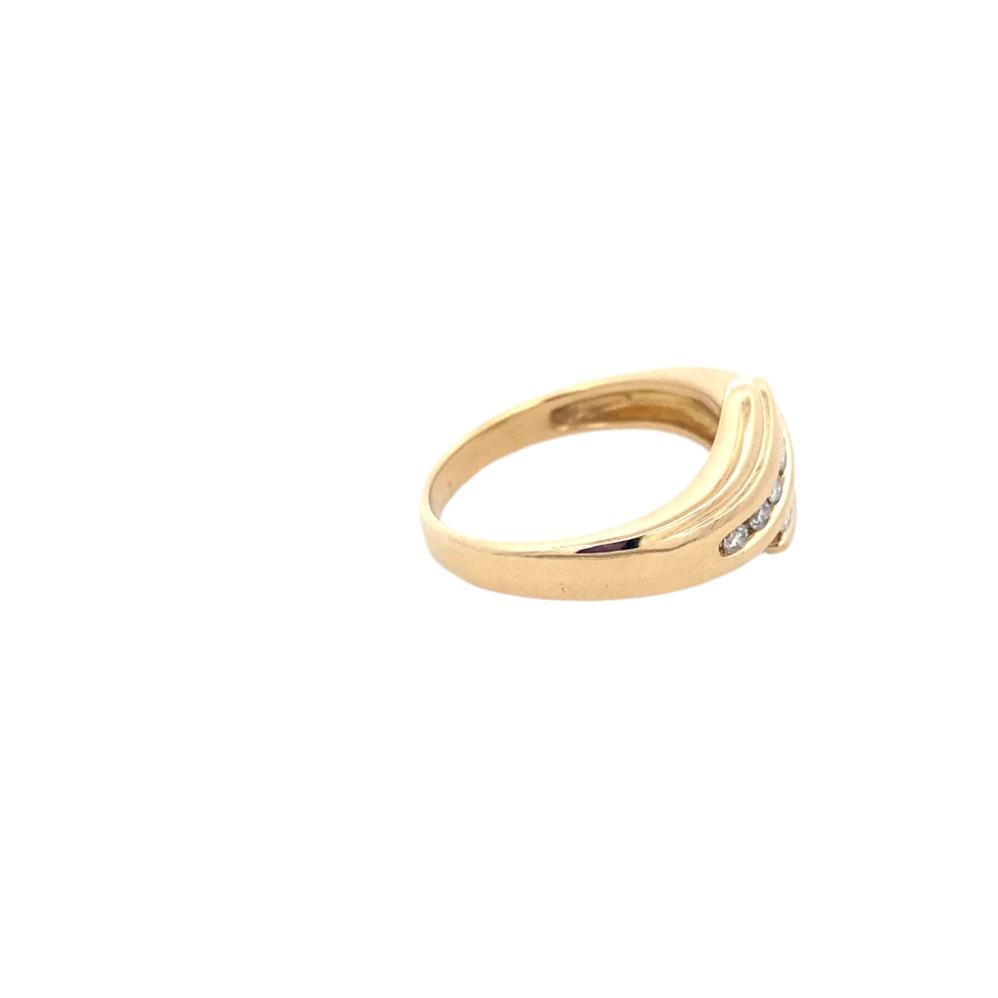 Yellow Gold Diamond Dress Ring