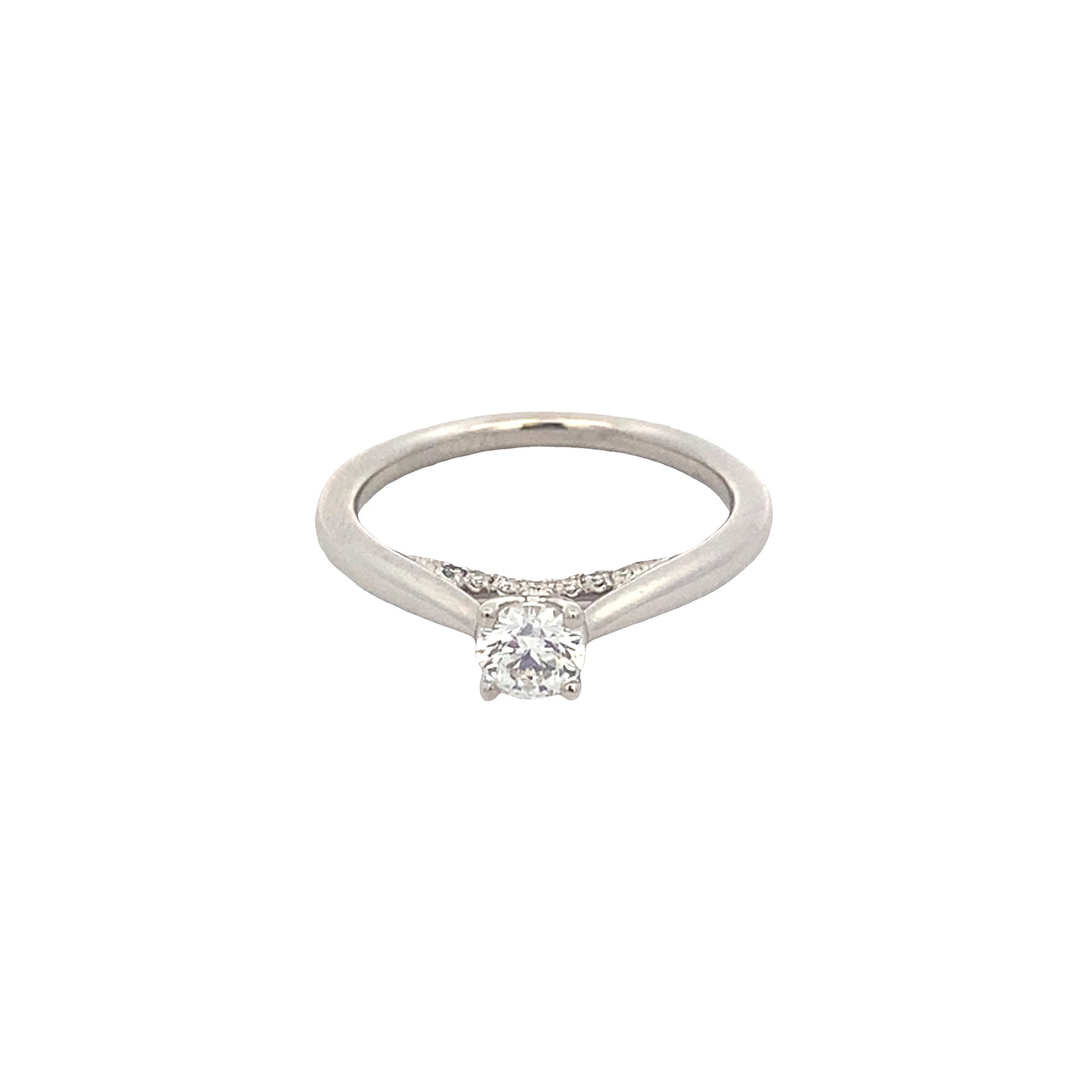 Round Brilliant Cut Diamond Solitaire Ring