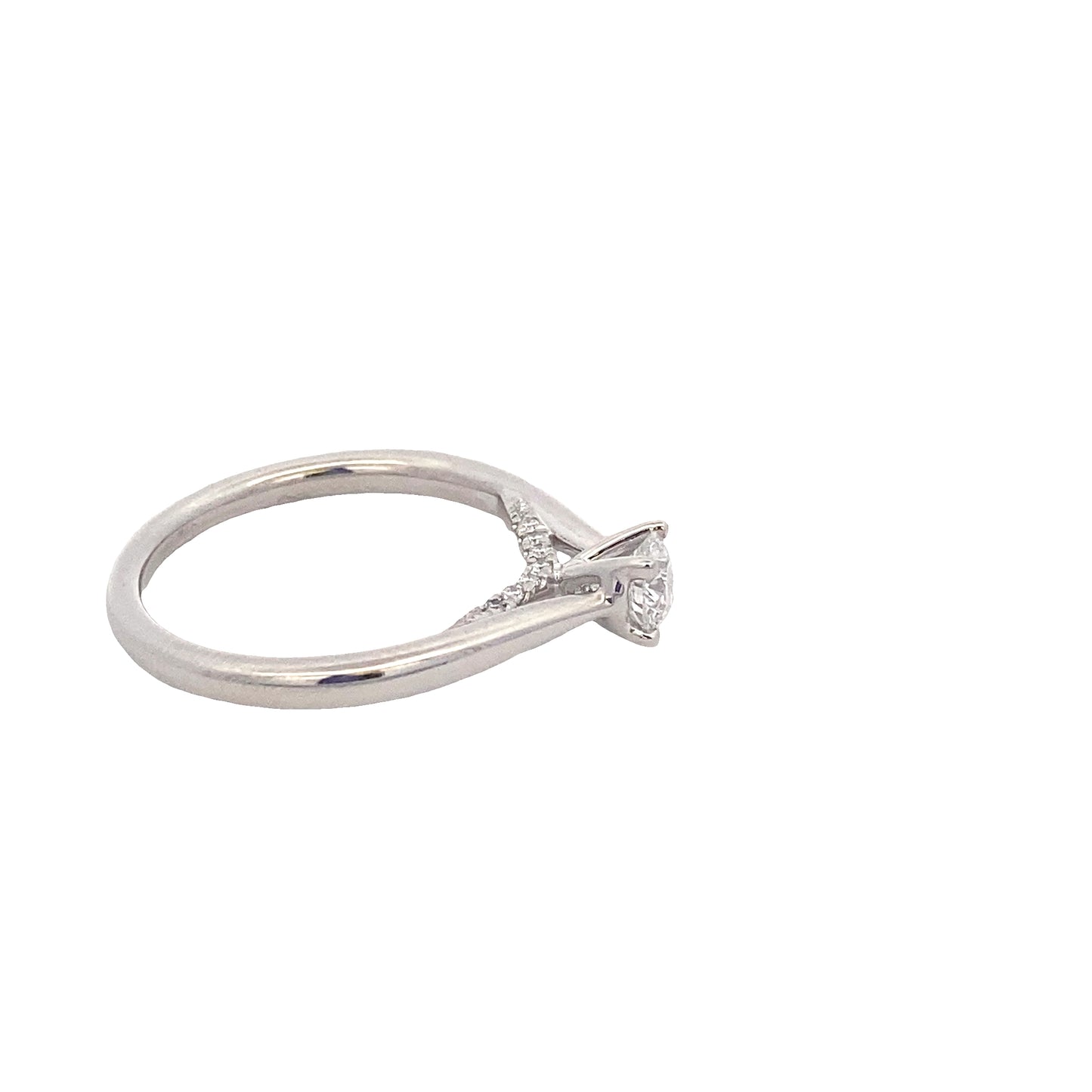Round Brilliant Cut Diamond Solitaire Ring