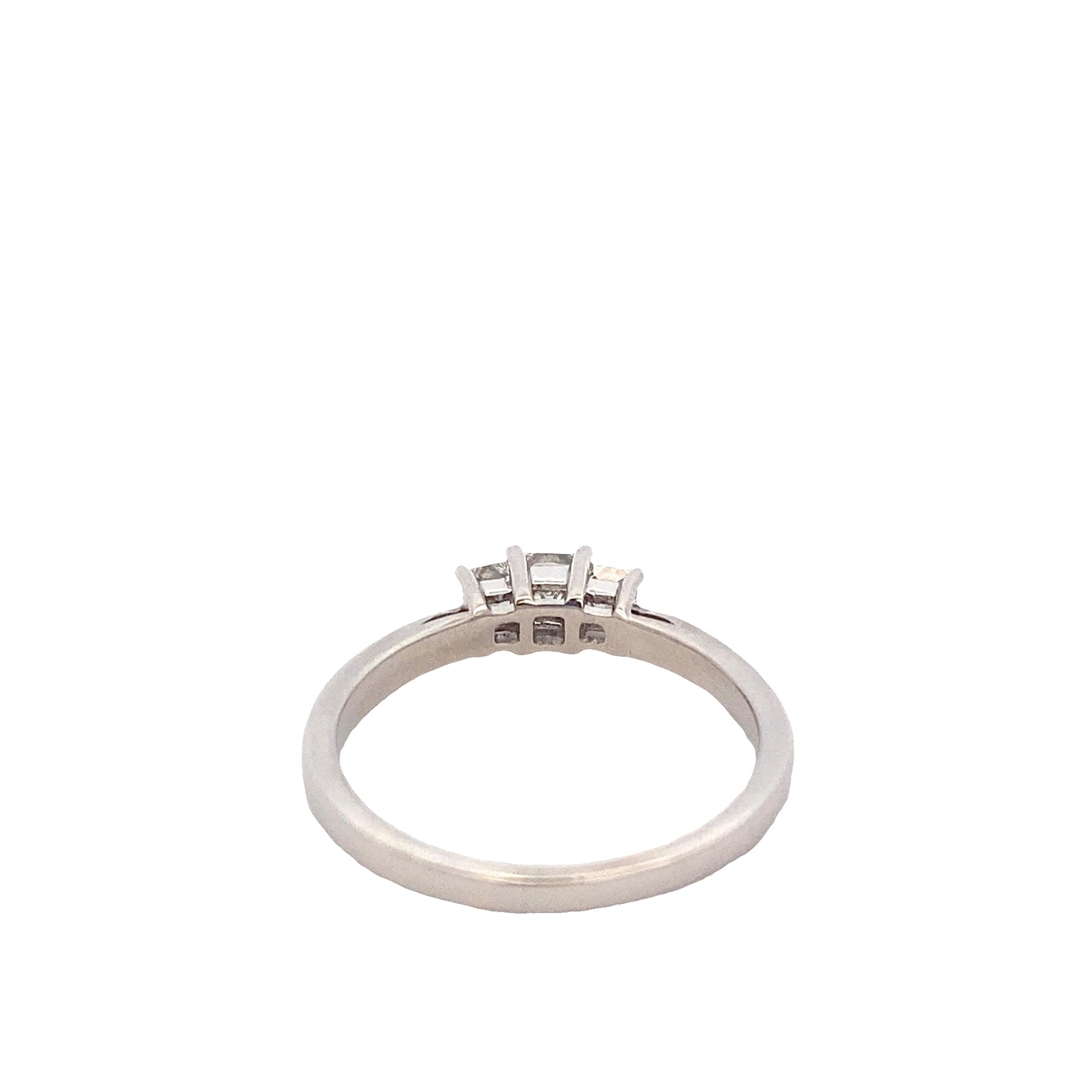 Princess Cut Diamond 3 Stone Ring