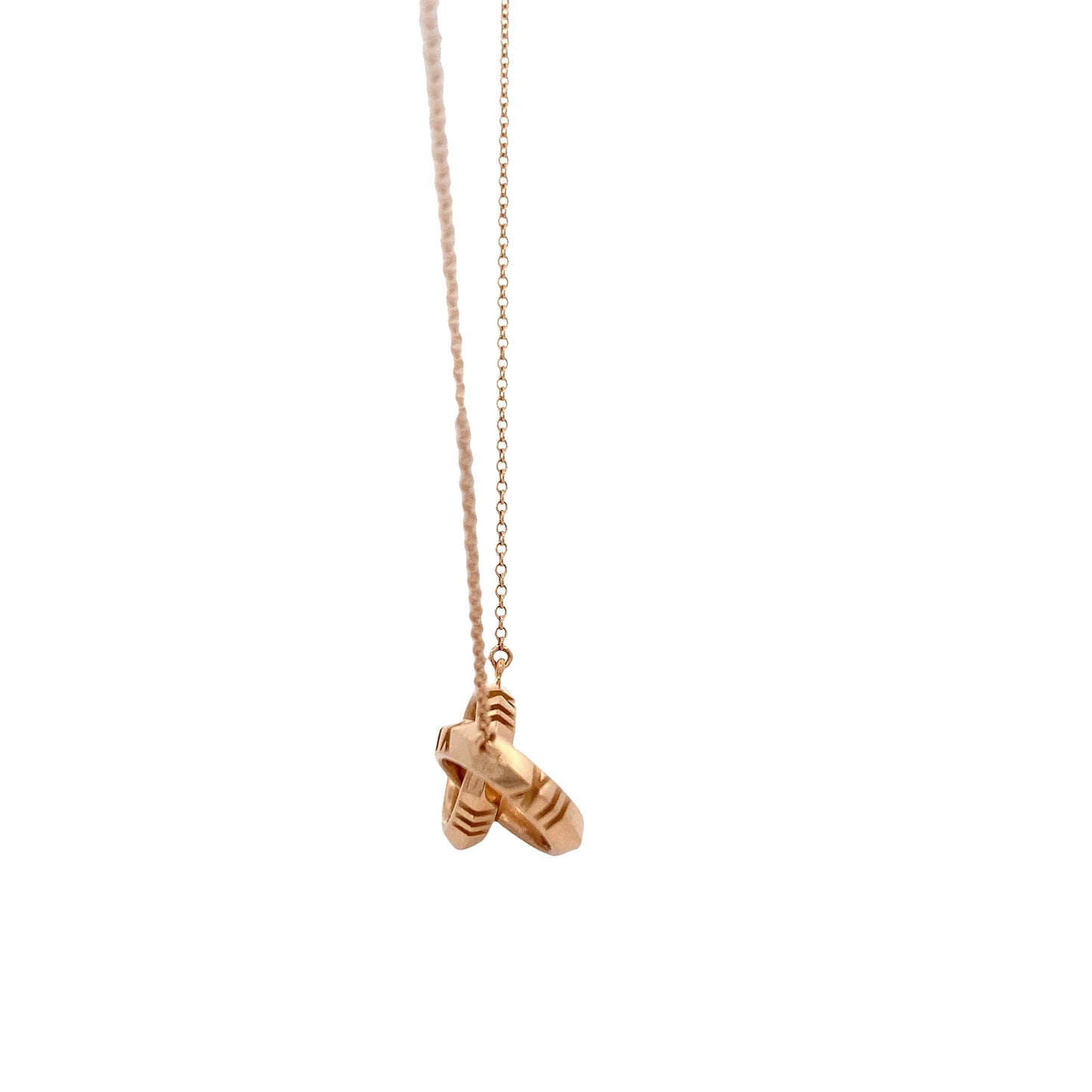 Pre-Owned Tiffany & Co. Atlas X closed interlocking necklace