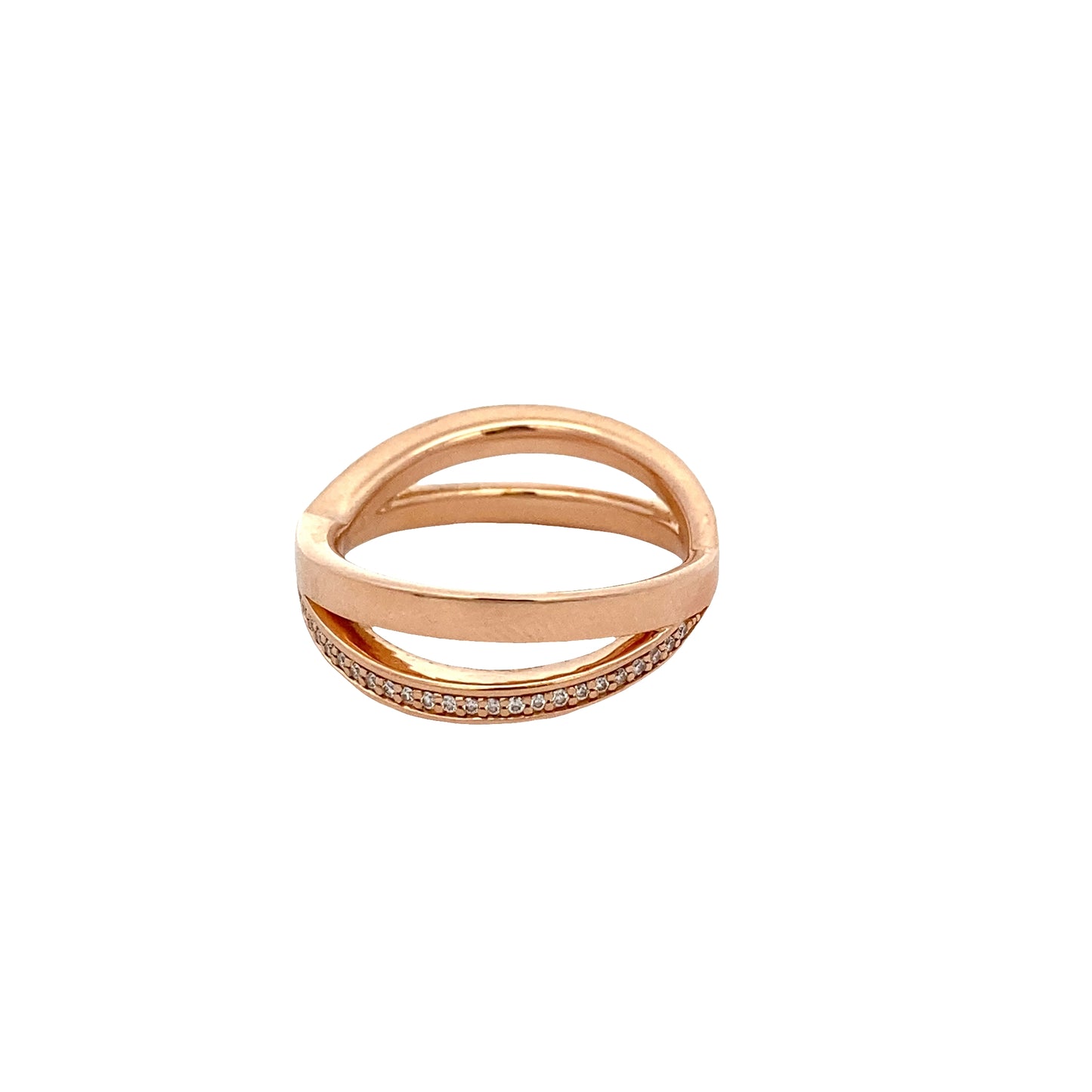 Pre-Owned Tiffany & Co. Atlas X Narrow Cross Ring