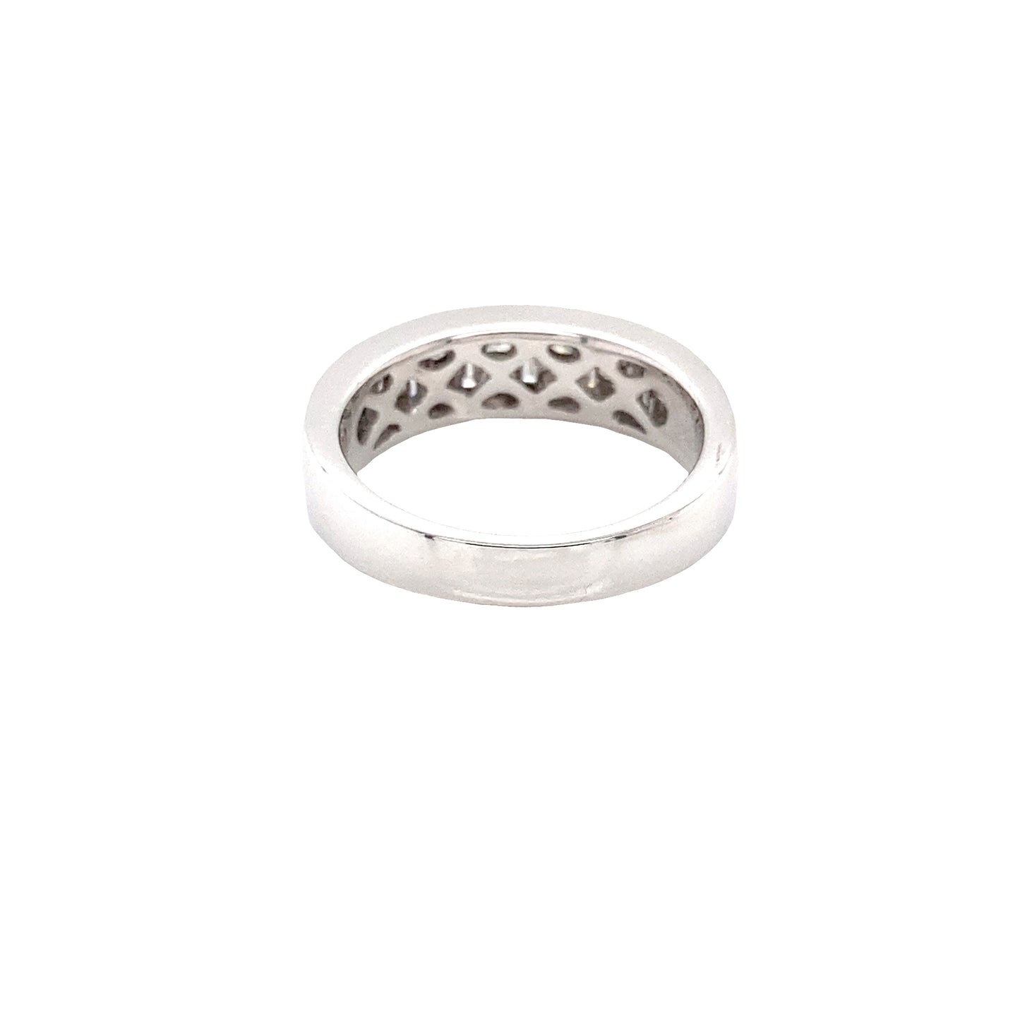 Princess and Baguette Cut Diamond Eternity Ring