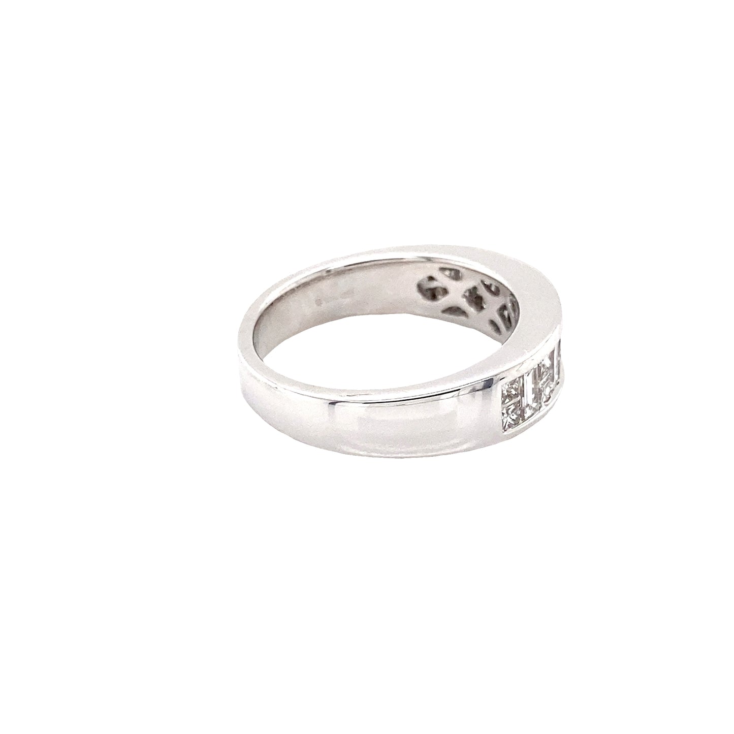 Princess and Baguette Cut Diamond Eternity Ring
