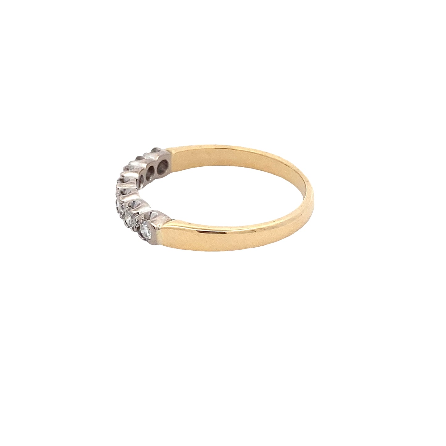 Round Brilliant Cut 7 Stone Diamond Eternity Ring