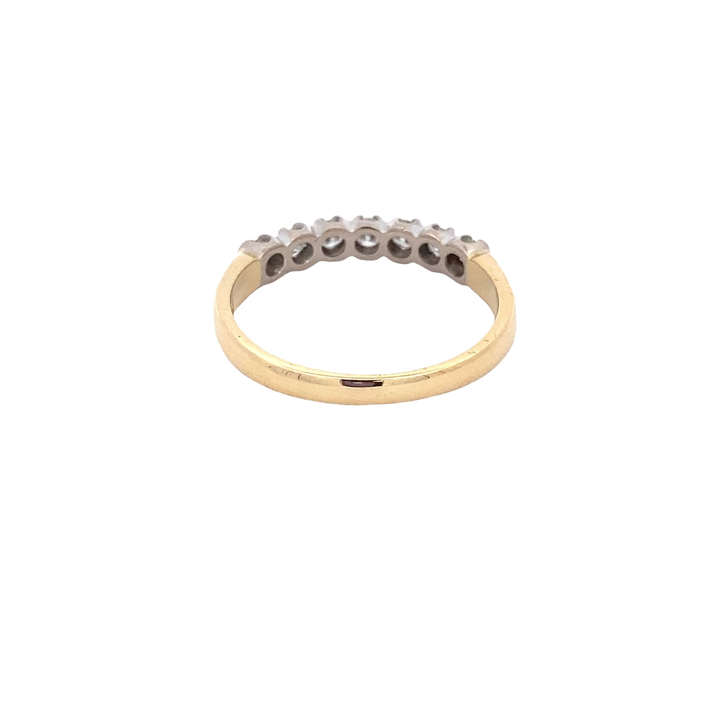 Round Brilliant Cut 7 Stone Diamond Eternity Ring