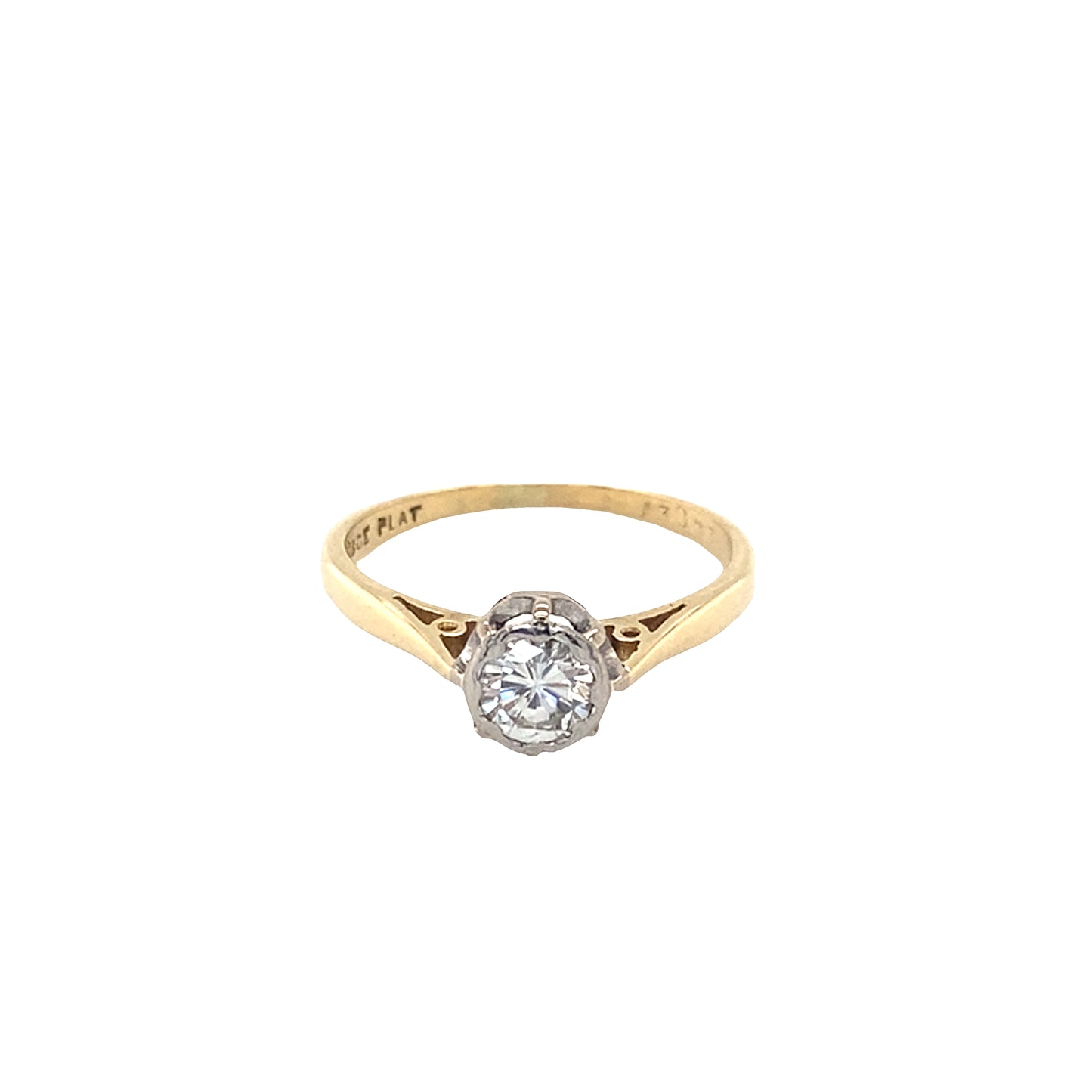 Round Brilliant Cut Diamond Solitaire Ring