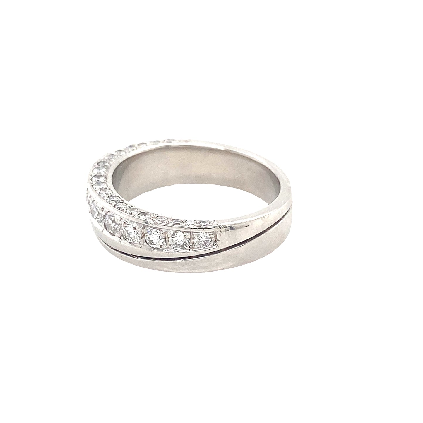 Round Brilliant Cut Graduated Diamond Eternity Ring