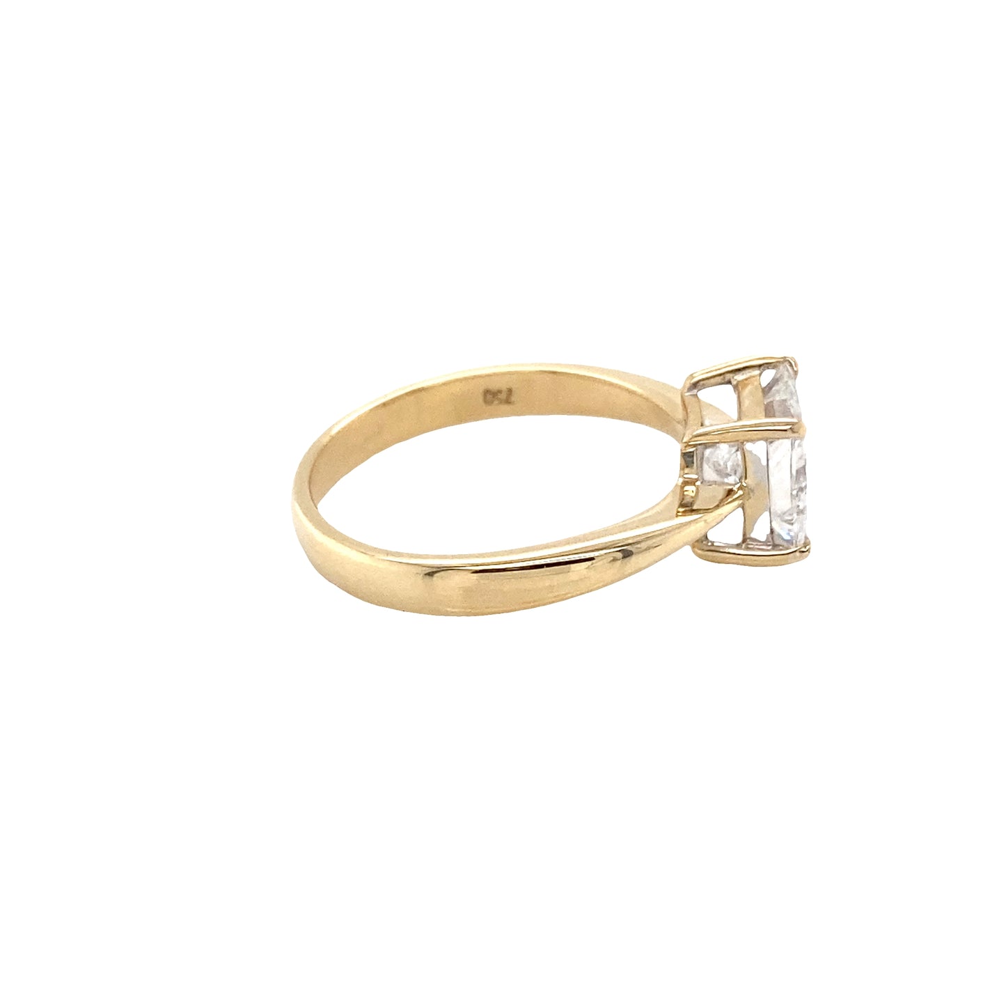 Princess Cut Diamond Solitaire Ring