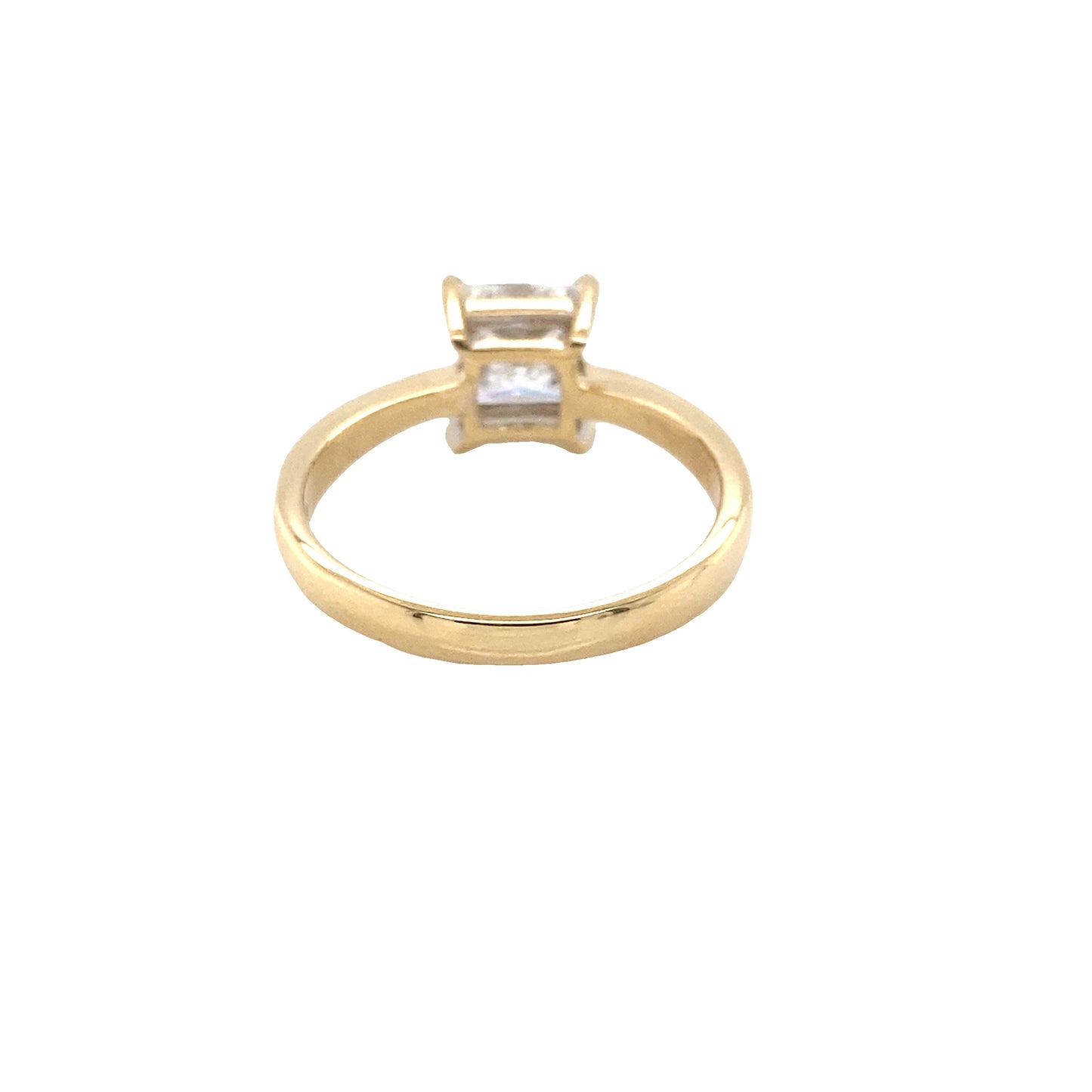 Princess Cut Diamond Solitaire Ring