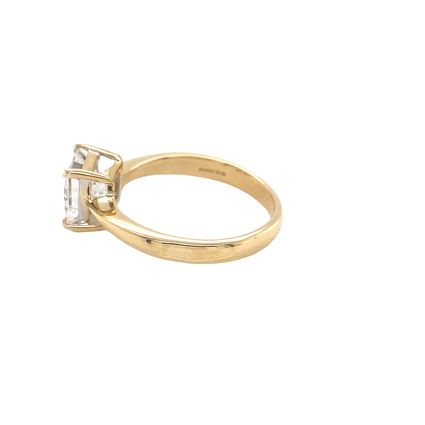 Princess Cut Diamond Solitaire Ring