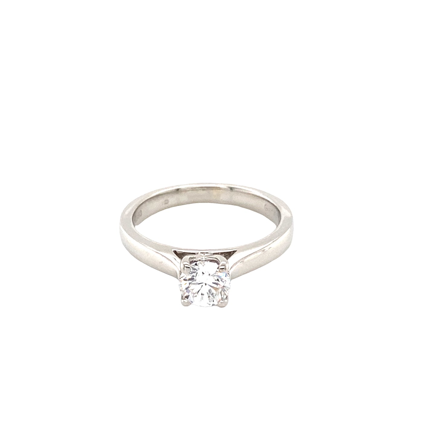 Round Brilliant Cut Diamond Solitaire Ring