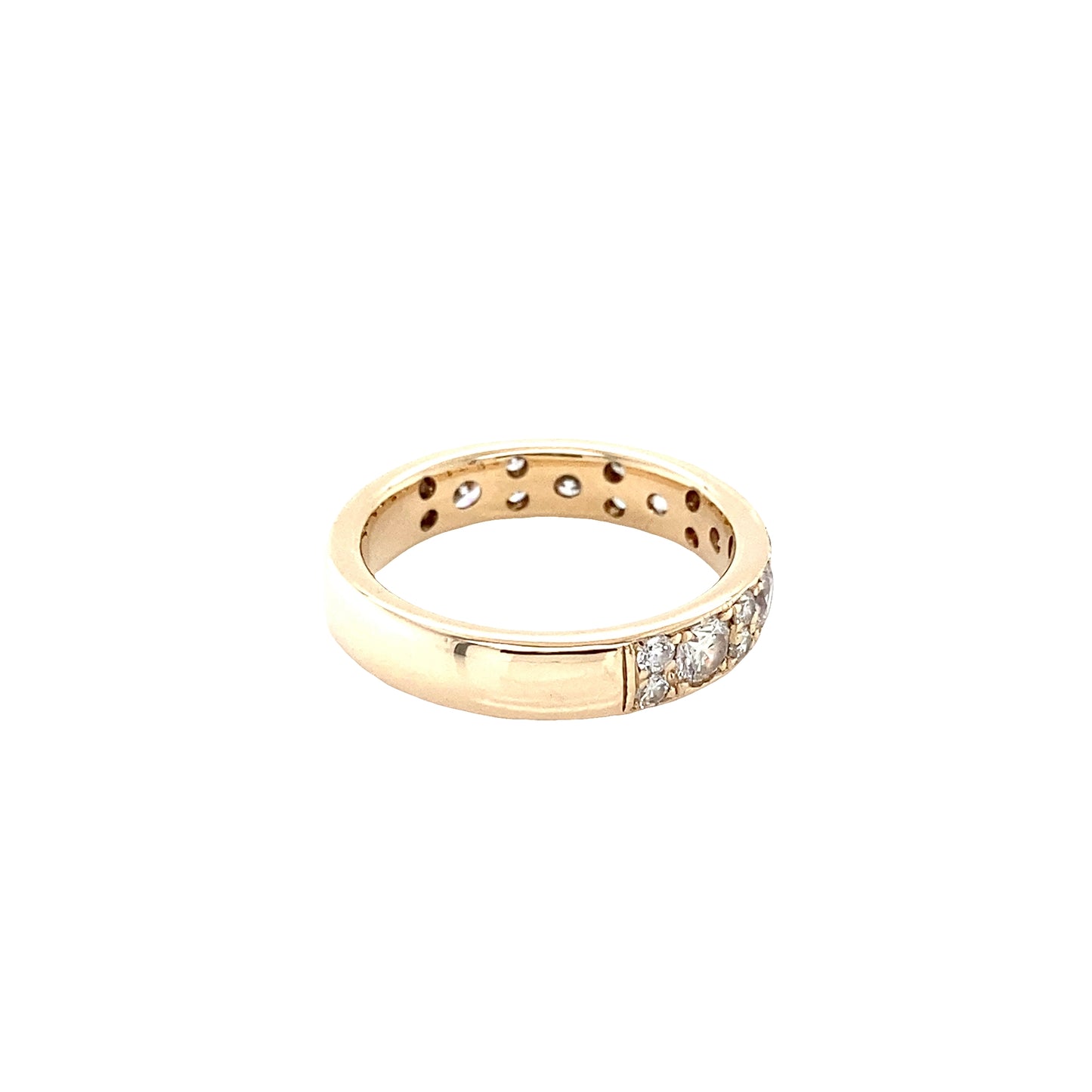 Round Brilliant Cut Diamond Set Eternity Ring