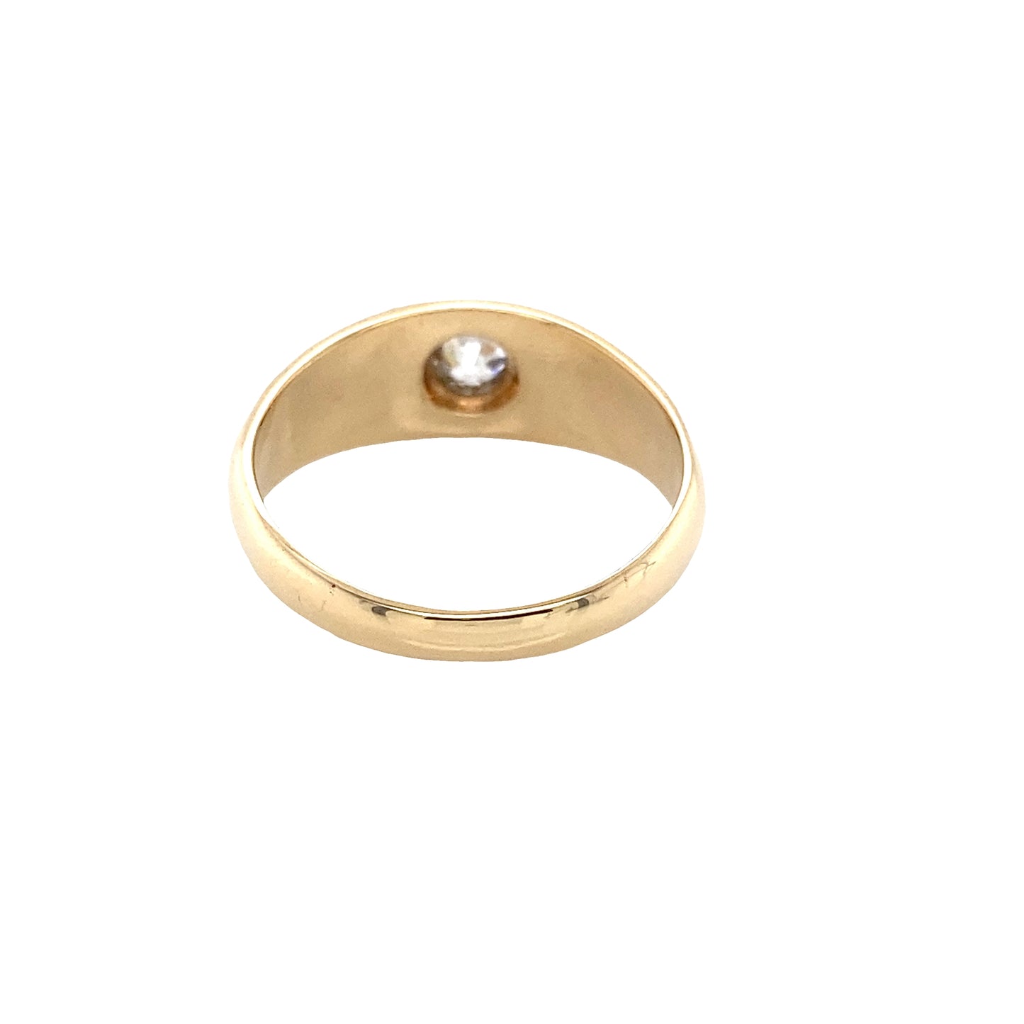 Round Brilliant Old Cut Diamond Dress Ring