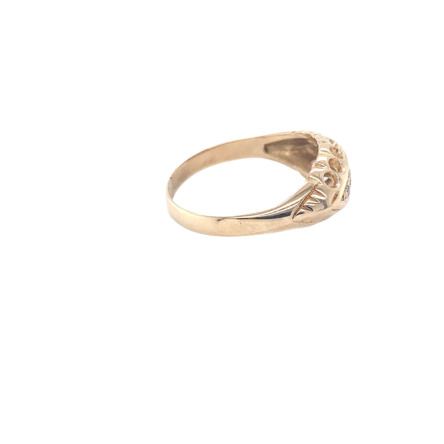 Round Brilliant Cut Diamond Dress Ring
