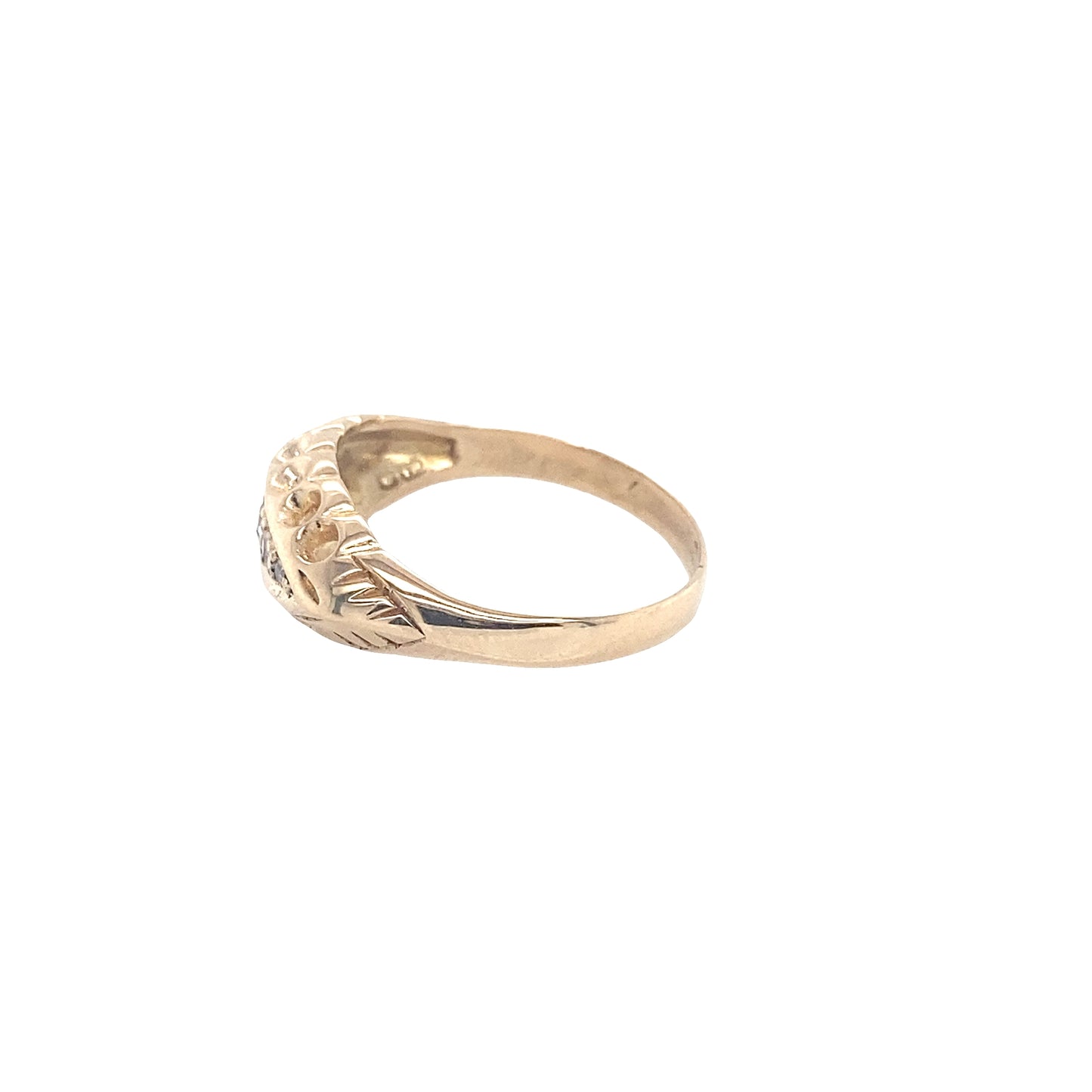 Round Brilliant Cut Diamond Dress Ring