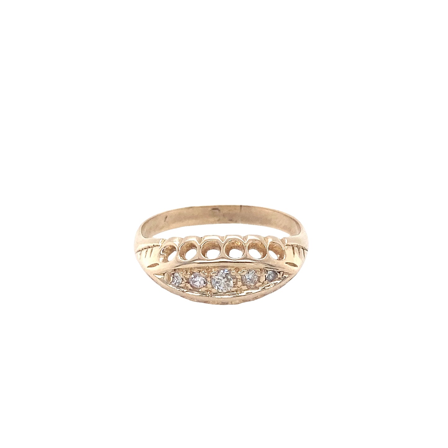Round Brilliant Cut Diamond Dress Ring