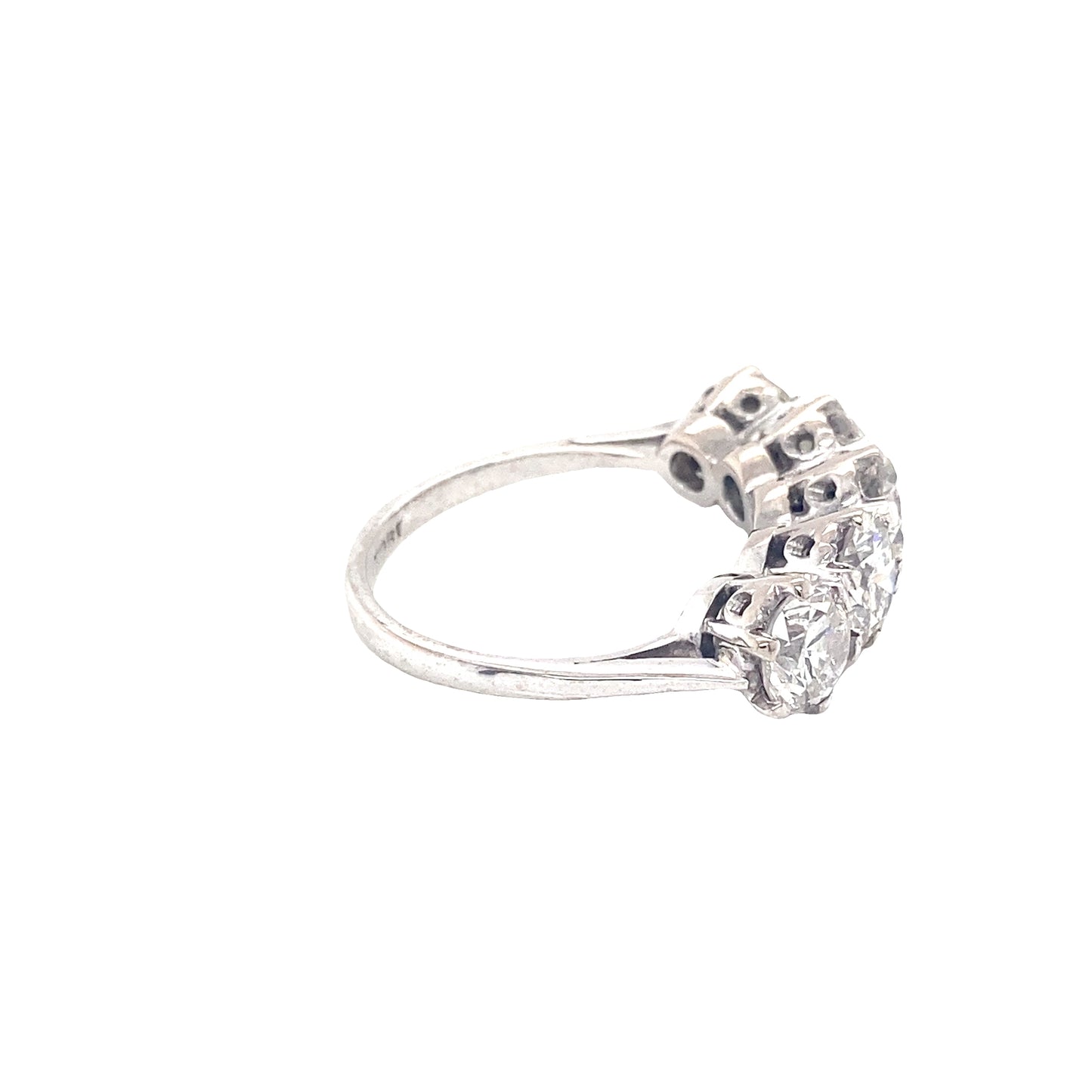 Round Brilliant Cut 5 Stone Diamond Ring
