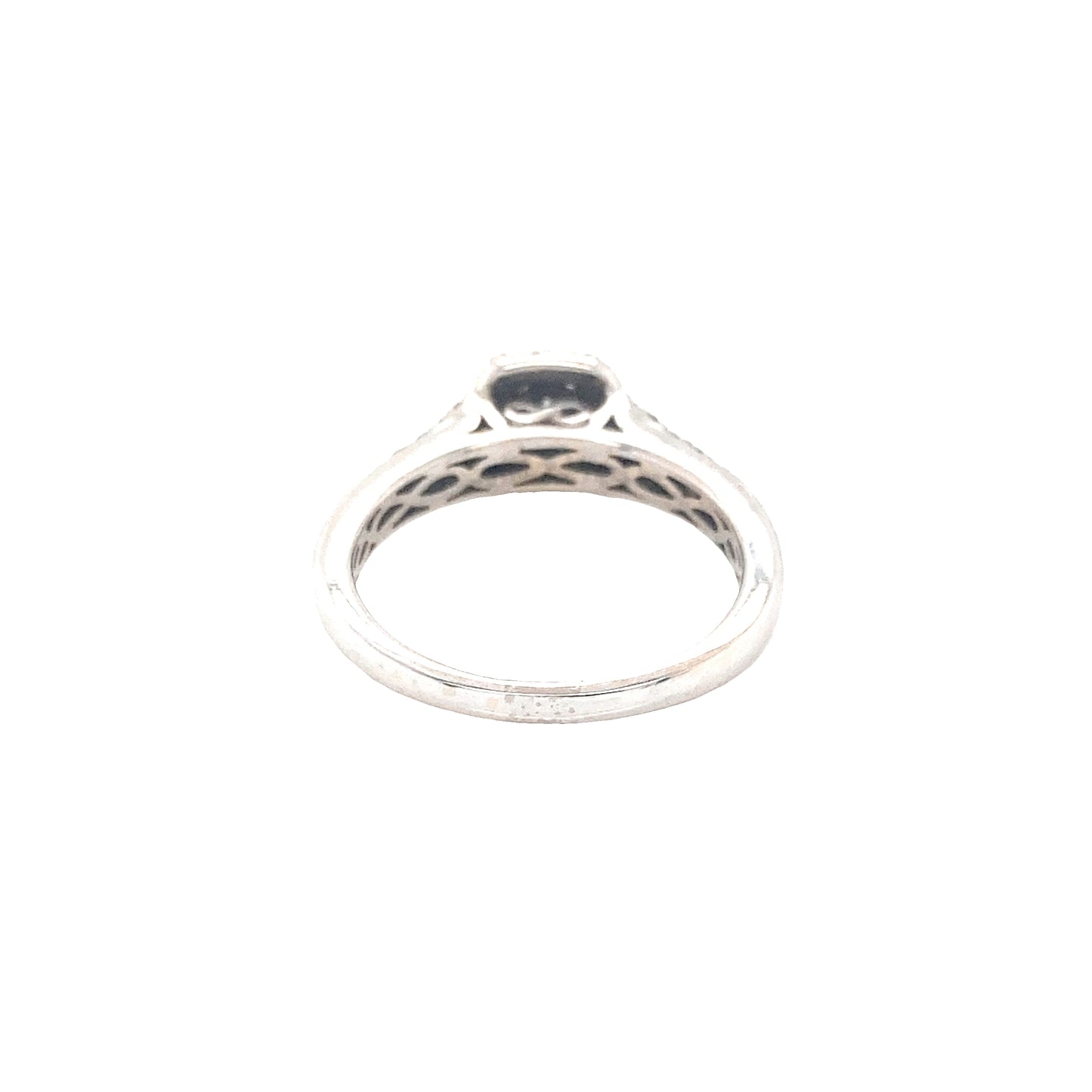 Round Brilliant Cut Diamond Cluster Ring