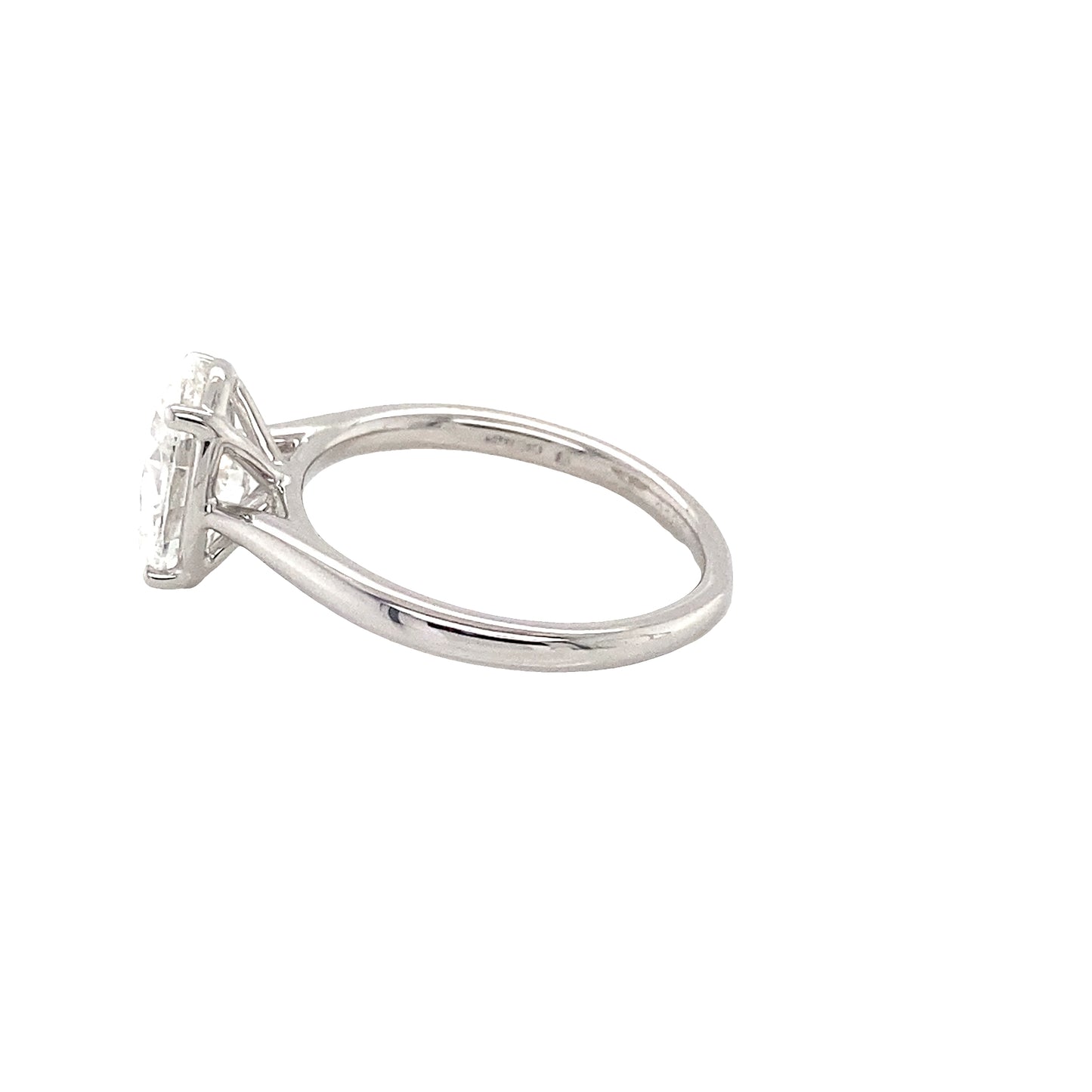 Oval Diamond Solitaire Ring - 2cts