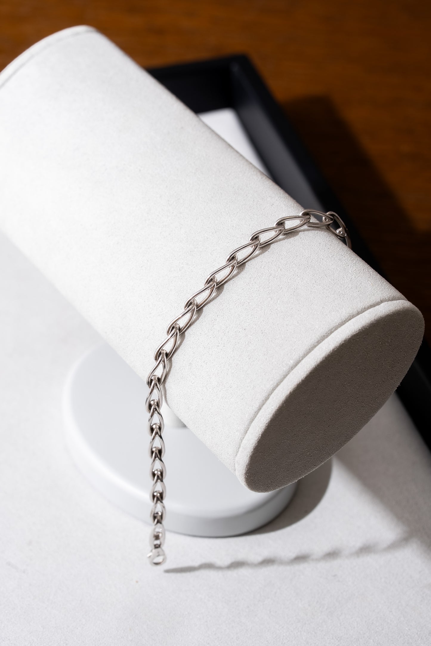 10ct White Gold Bracelet - 7.5g