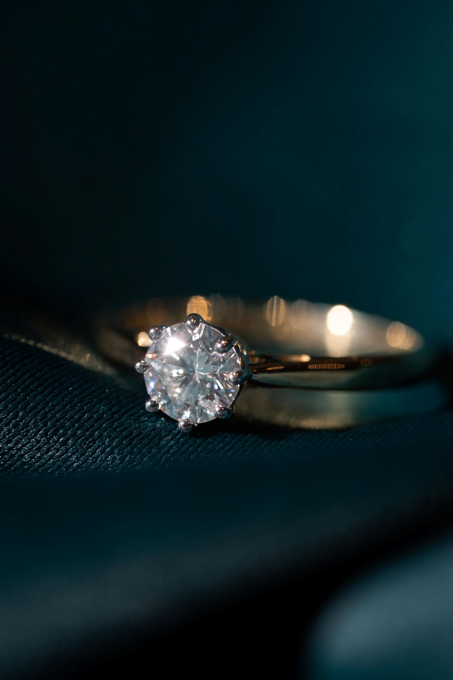 Round Brilliant Cut Diamond Solitaire Ring