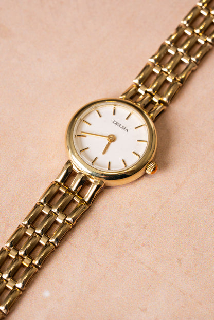 9ct Yellow Gold, Delma Ladies Watch