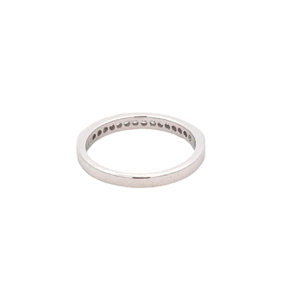 Round Brilliant Cut Diamond set wedding band
