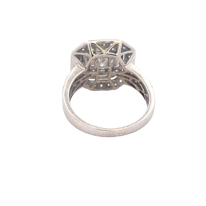 Vintage Style Diamond Dress Ring