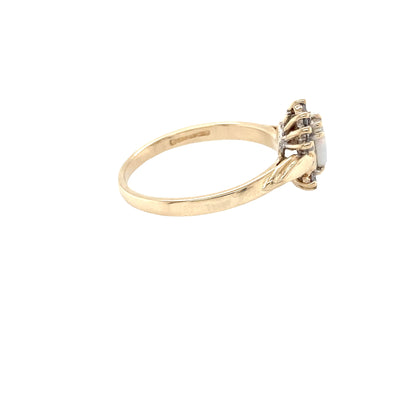 Opal and Diamond Dress Ring