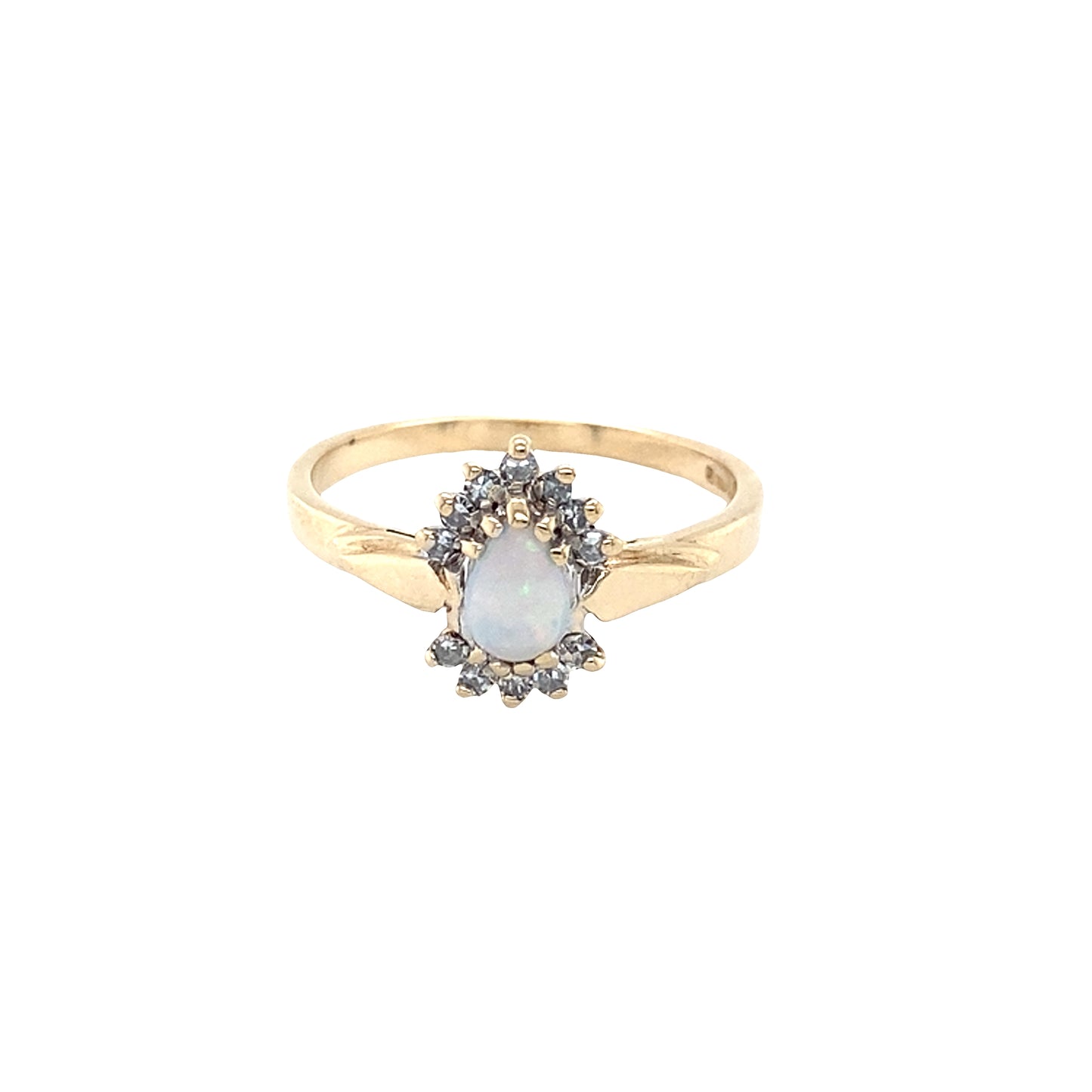 Opal and Diamond Dress Ring