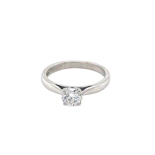 Round Brilliant Cut Diamond Solitaire Ring