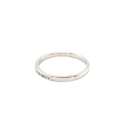 Round Brilliant Cut Diamond Wedding Ring