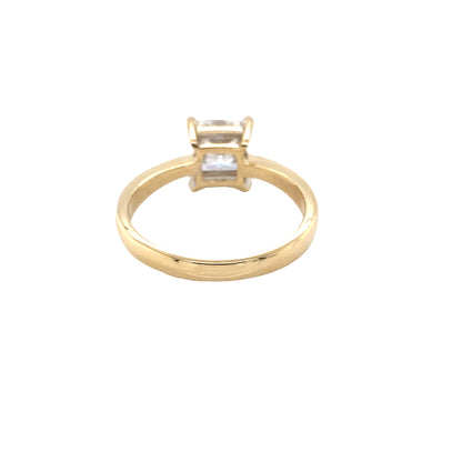 Princess Cut Diamond Solitaire Ring
