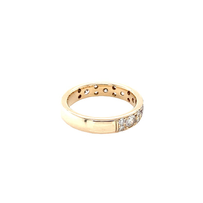 Round Brilliant Cut Diamond Set Eternity Ring
