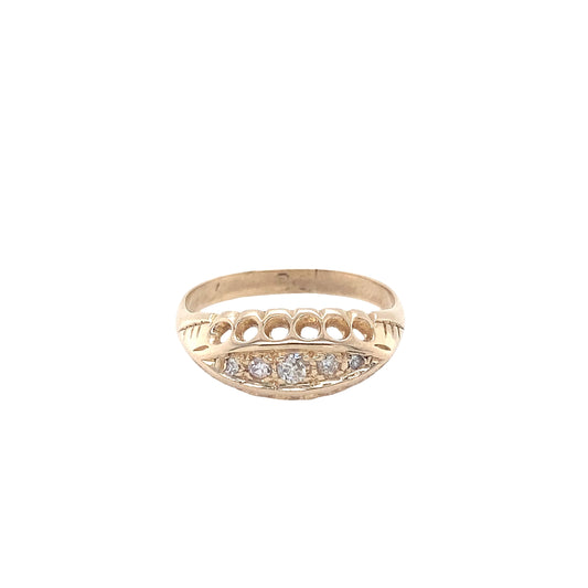 Round Brilliant Cut Diamond Dress Ring