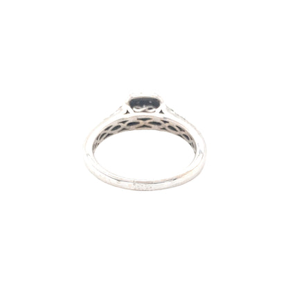Round Brilliant Cut Diamond Cluster Ring