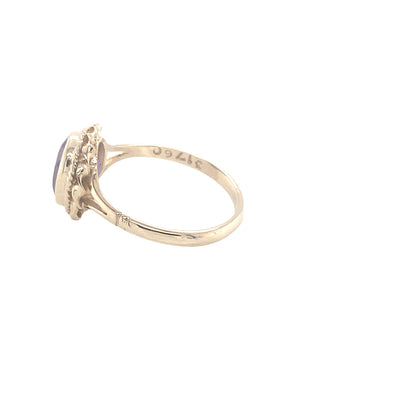 Amethyst Vintage Style Dress Ring