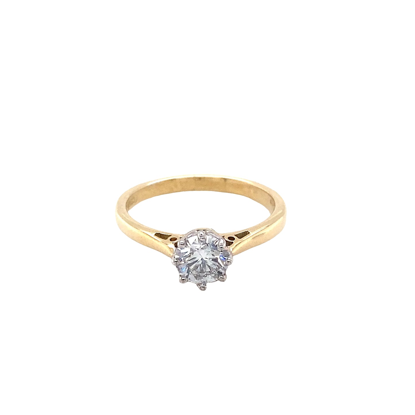 Round Brilliant Cut Diamond Solitaire Ring