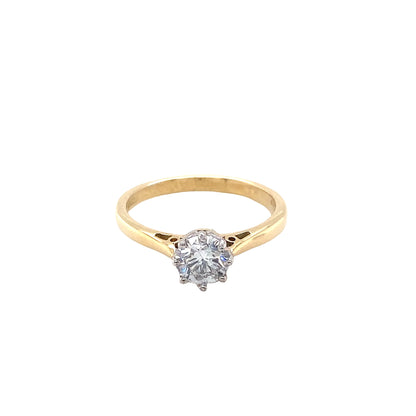 Round Brilliant Cut Diamond Solitaire Ring