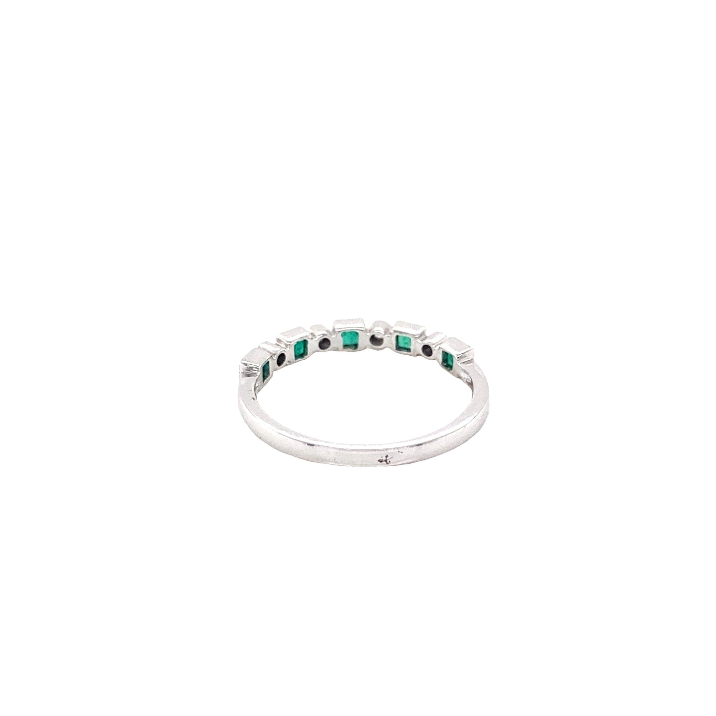 Emerald and Diamond Dress Ring