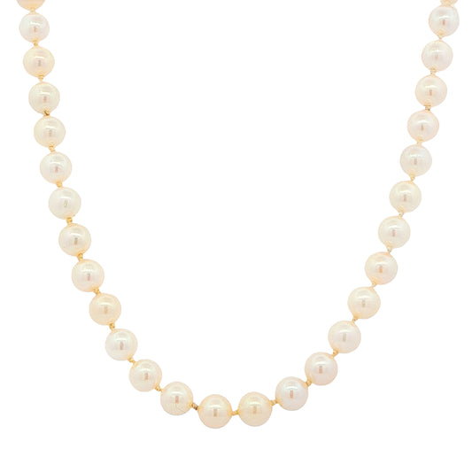String of Cultured Pearls