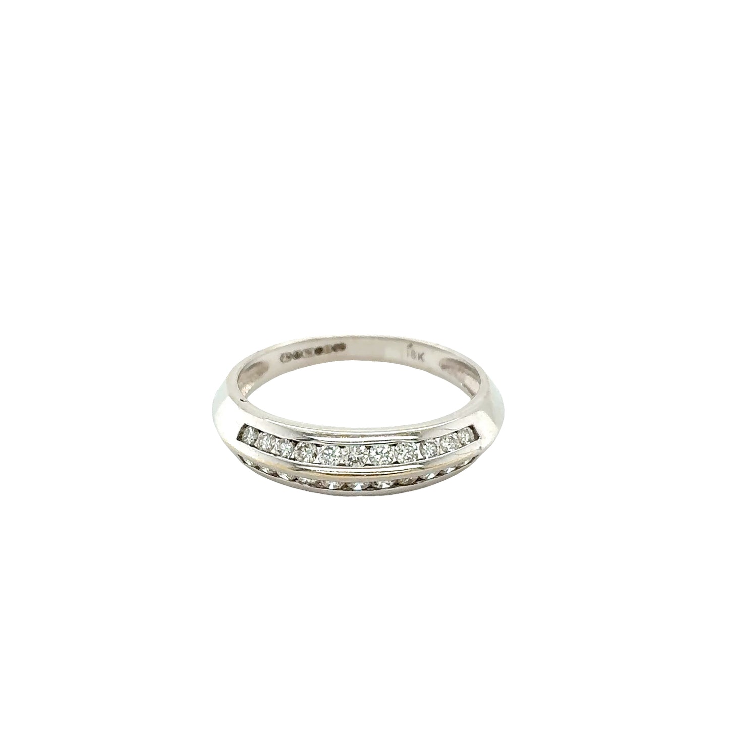 Double Row Diamond Set Ring