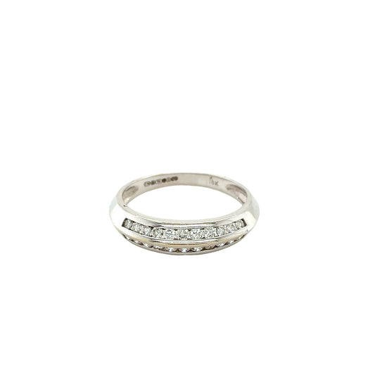 Double Row Diamond Set Ring