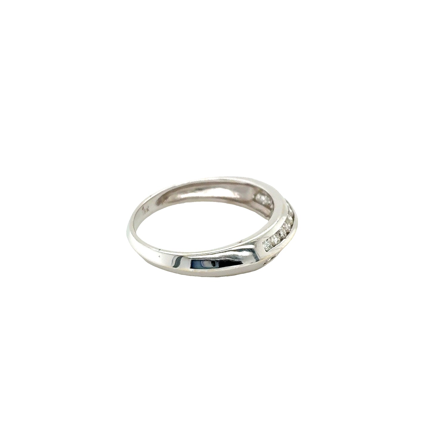 Double Row Diamond Set Ring