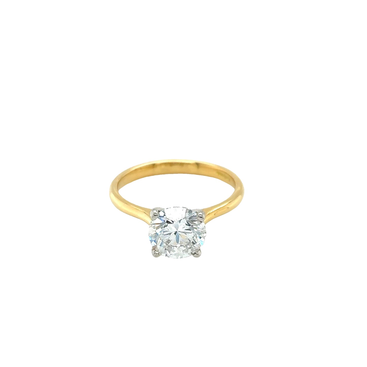 Round Brilliant Cut Diamond Solitaire Ring
